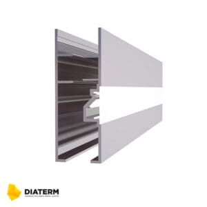 Rodapié LED de aluminio Aluplack